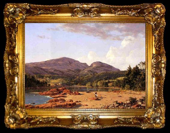framed  Frederic Edwin Church Otter Creek, Mount Desert, ta009-2